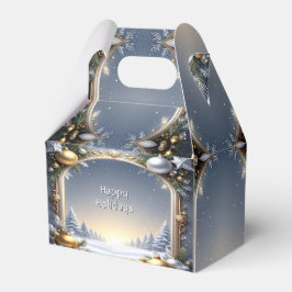 Christmas Lijst Holiday Gift Box Bedankdoosjes