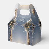 Christmas Lijst Holiday Gift Box Bedankdoosjes (Achterkant)