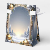 Christmas Lijst Holiday Gift Box Bedankdoosjes (Achterkant)