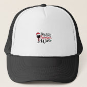 Christmas Lines Abstract Merchandise Trucker Pet (Voorkant)