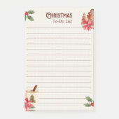 Christmas List Post-it® Notes (Voorkant)