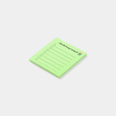 Christmas List Post It Notes  (Schuin)