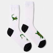 Christmas Lizard Crew Socks Sokken (Rechts)