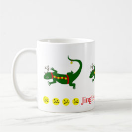 Christmas Lizards Mug Koffiemok