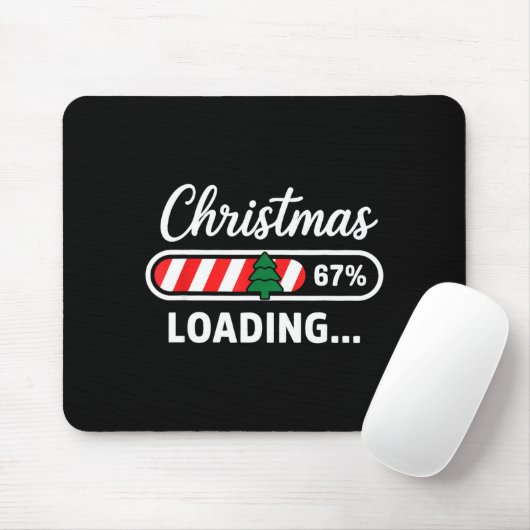 Christmas Loading 67% Funny 6 7 Meme Xmas Gen Alph Muismat (Met muis)
