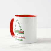 Christmas Loading Bar – Funny Holiday Mok (Voorkant links)