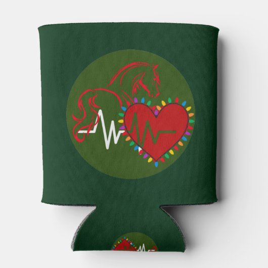 Christmas Logo Blikjeskoeler (Achterkant)