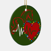 Christmas Logo Ceramic Ornament (Rechts)