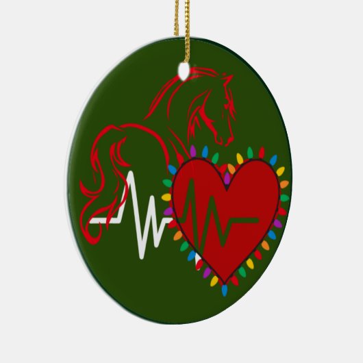 Christmas Logo Ceramic Ornament (Rechts)