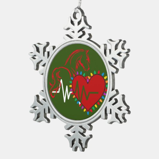 Christmas Logo Snowflake Ornament (Rechts)