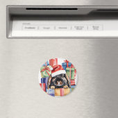 Christmas Lop Bunny Rabbit Magneet (Insitu (Vaatwasser))
