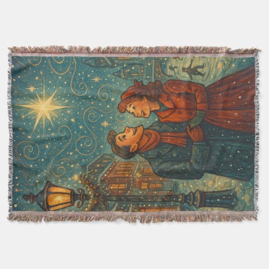 Christmas Love Blanket  Deken (Voorkant)