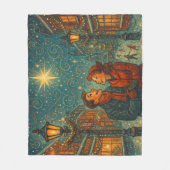 Christmas Love Blanket  Fleece Deken (Voorkant)