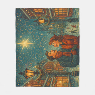 Christmas Love Blanket Fleece Deken