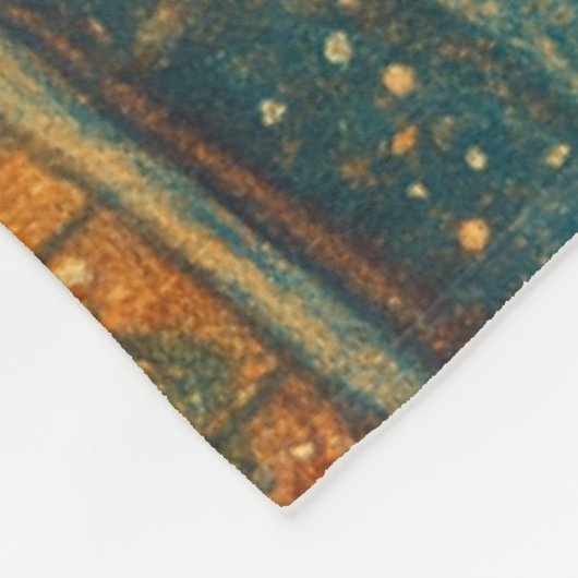 Christmas Love Blanket  Fleece Deken (Hoek)