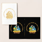 CHRISTMAS LOVE FROM THE HOLY FAMILY FOLIE KAARTEN (Display)