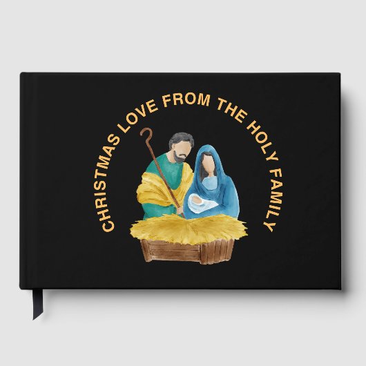 CHRISTMAS LOVE FROM THE HOLY FAMILY GASTENBOEK (Voorkant)