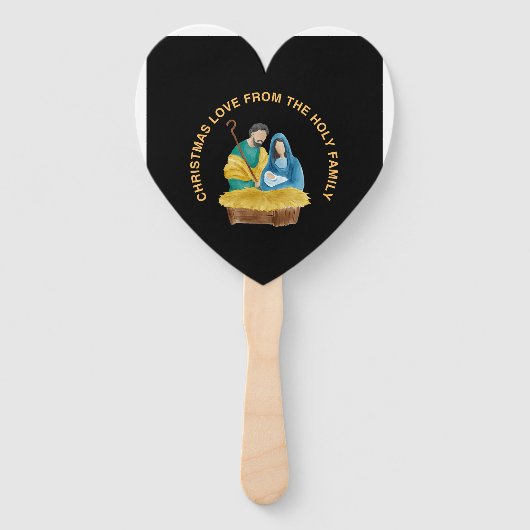 CHRISTMAS LOVE FROM THE HOLY FAMILY HANDWAAIER (Achterkant)