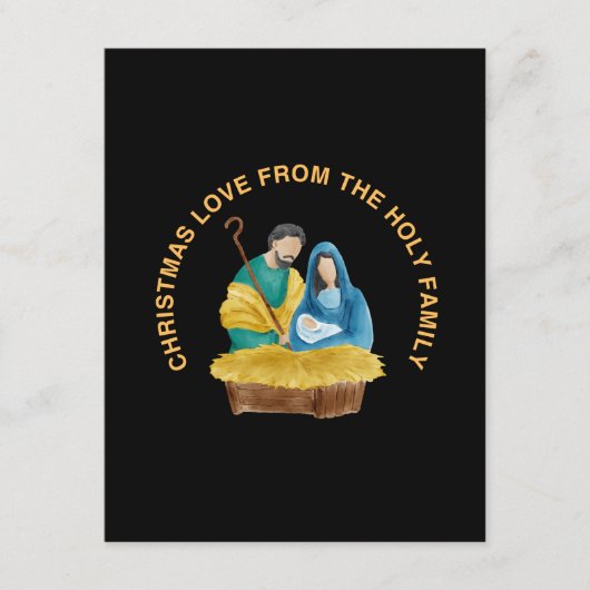 CHRISTMAS LOVE FROM THE HOLY FAMILY INFORMATIEKAARTJE (Voorkant)