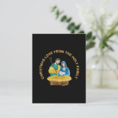 CHRISTMAS LOVE FROM THE HOLY FAMILY INFORMATIEKAARTJE (Staand voorkant)