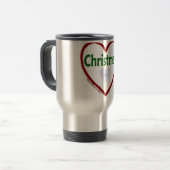 Christmas Love Travel Mug Reisbeker (Voorkant links)