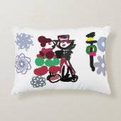 Christmas Lovely walking Accent Kussen (Voorkant)