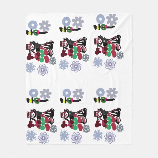 Christmas Lovely walking Fleece Deken (Voorkant)