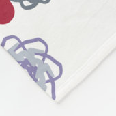 Christmas Lovely walking Fleece Deken (Hoek)