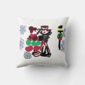 Christmas Lovely walking Kussen (Achterkant)