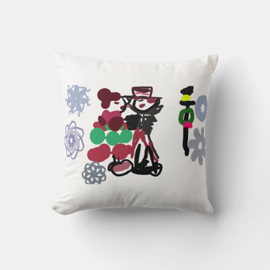 Christmas Lovely walking Kussen (Voorkant)