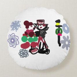 Christmas Lovely walking Rond Kussen