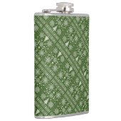 Christmas Lover Cross Pattern Sampler Design Heupfles (Rechts)