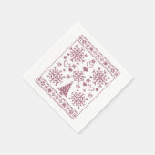 Christmas Lover Cross Pattern Sampler Design Servet (Hoek)