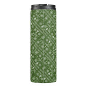 Christmas Lover Cross Pattern Sampler Design Thermosbeker (Achterkant)