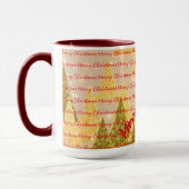 Christmas Luxury Christmas Trees Festive Mok (Links)