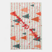 Christmas Luxury Christmas Trees Festive Theedoek (Verticaal)