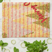 Christmas Luxury Christmas Trees Festive Theedoek (Gevouwen)