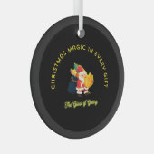 Christmas Magic in Every Gift Glas Ornament (Voorkant Rechts)
