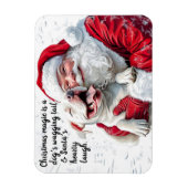 Christmas Magic is een hond kwispelende staart en  Magneet (Verticaal)