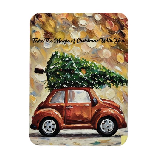 Christmas magic magnet magneet (Verticaal)