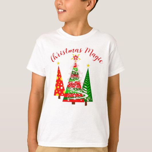 Christmas Magic T-shirt (Voorkant)