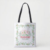 Christmas Mahjong  | Let's Play Mahjong Tote Bag (Voorkant)