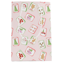Christmas Mahjong Tiles Medium Cadeauzakje