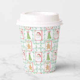 Christmas Mahjong Tiles Papieren Bekers