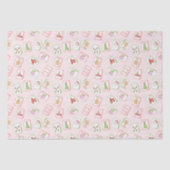 Christmas Mahjong Tiles Tissuepapier (Voorkant)