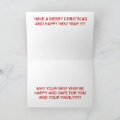 Christmas Mail Box Christmas Kaart (Binnen)