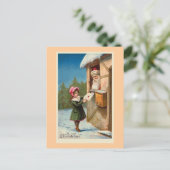 "Christmas Mail"  Briefkaart (Staand voorkant)