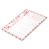 Christmas Mail Maandelijks te doen Lijst Planner N Notitieblok (Schuin)