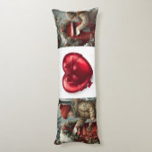 Christmas mailbox cozy winter bedding lichaamskussen (Achterkant (Verticaal))