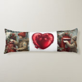 Christmas mailbox cozy winter bedding lichaamskussen (Voorkant)